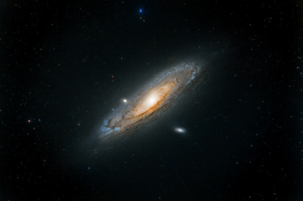 Majestic Andromeda Galaxy by Arne Jansen — canvas wall art