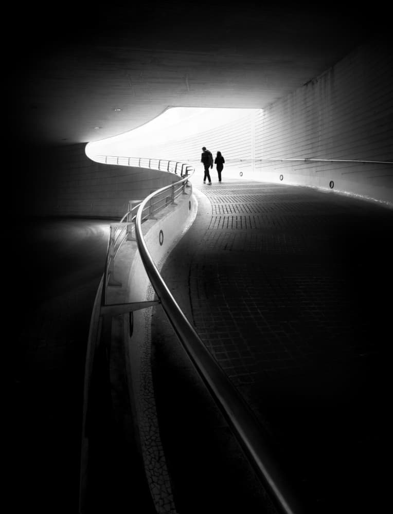 Urban Journey To Light by Ivo Vuk — canvas wall art