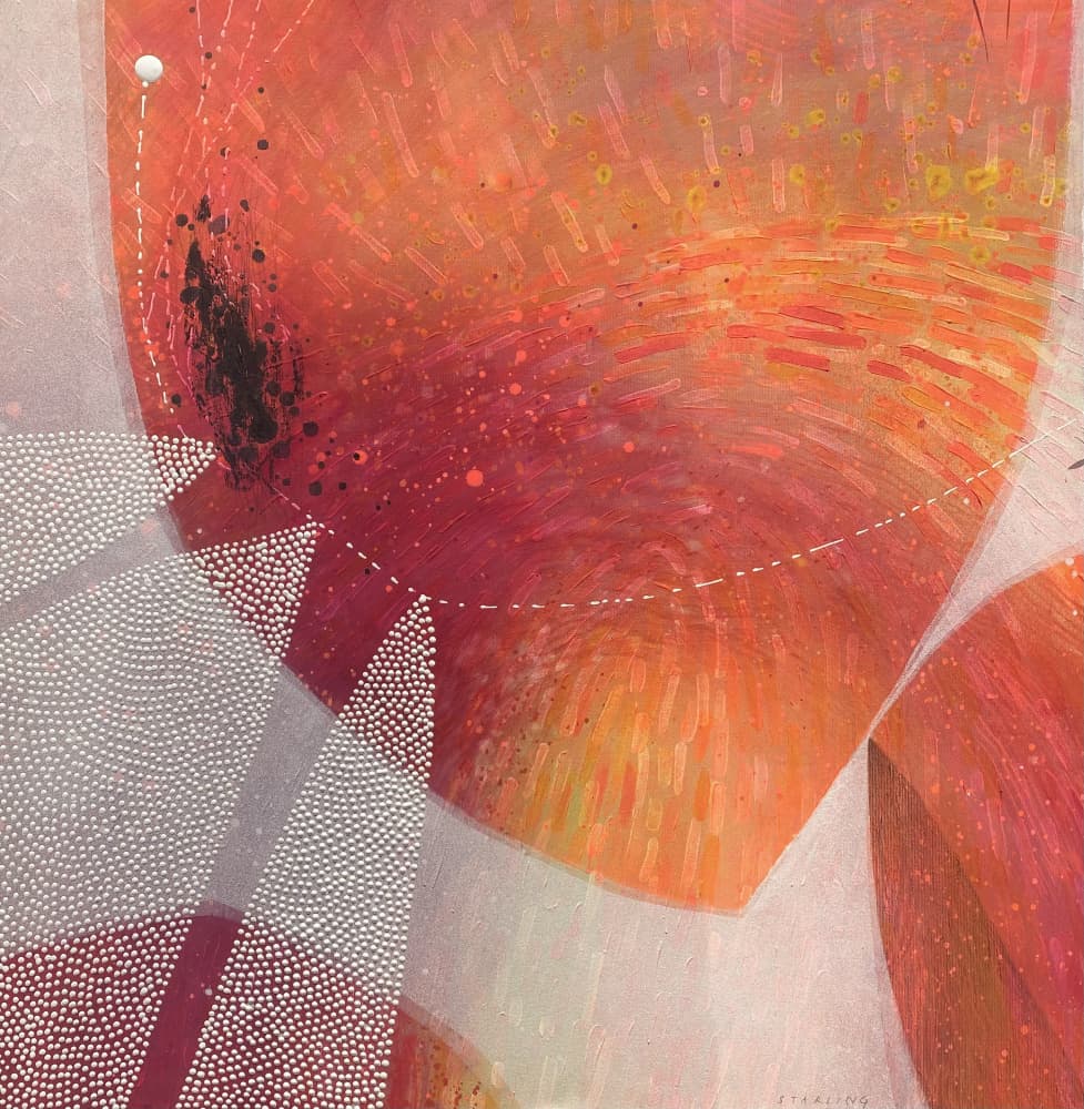 Vibrant Abstract Forms by SAN STARLING — canvas wall art