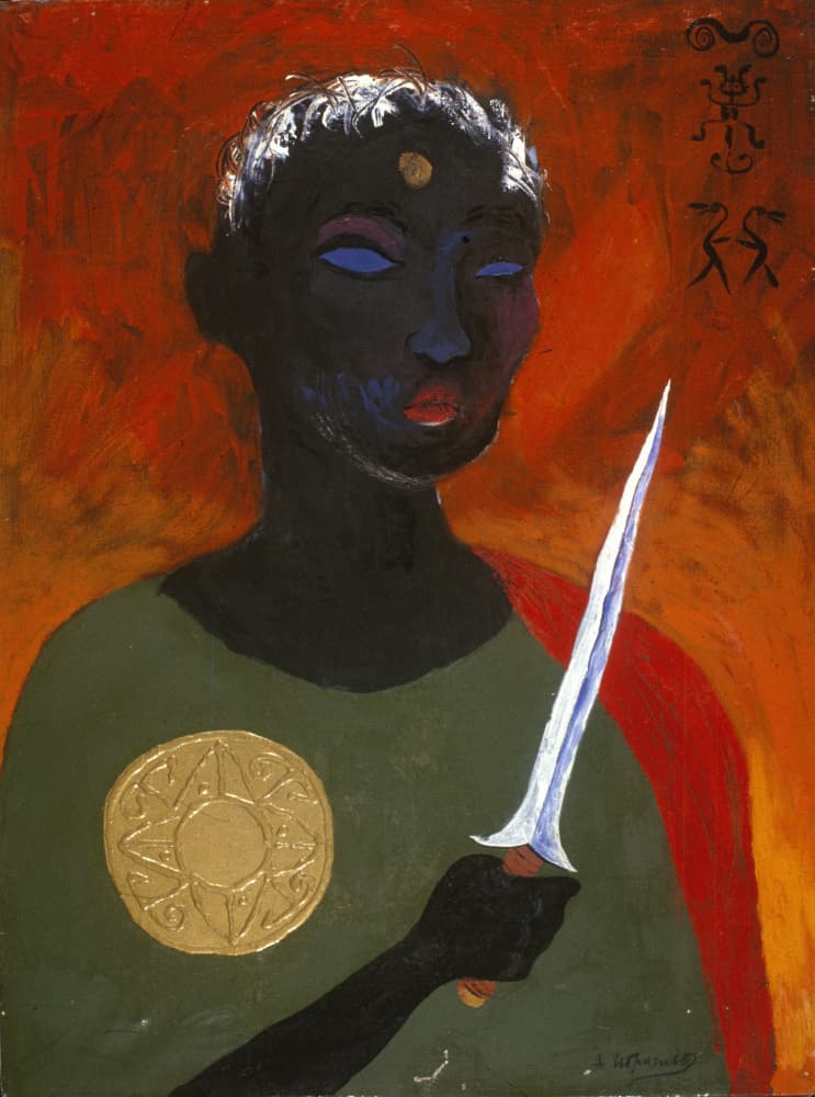 Warrior Of The Sun by Kanat Ibragimov — canvas wall art