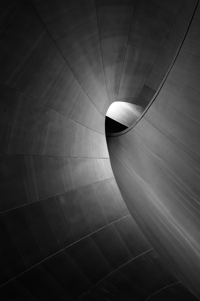 Architectural Light Spiral by Gunarto Song — canvas wall art