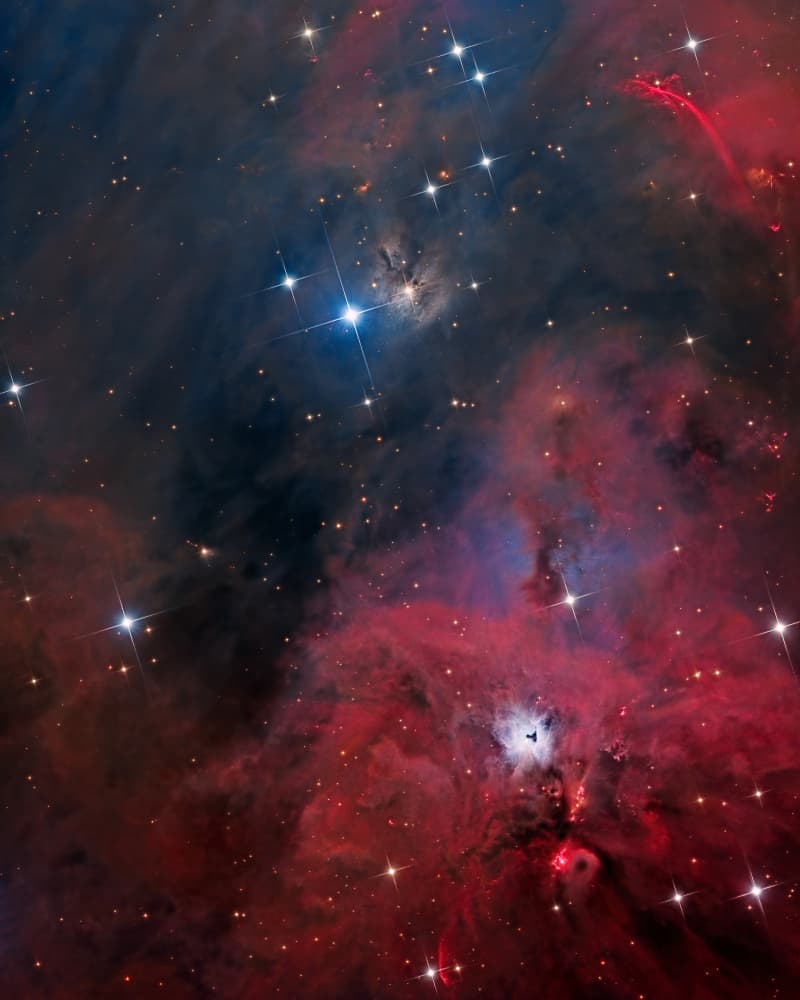 Vibrant Celestial Nursery by Vikas Chander — canvas wall art