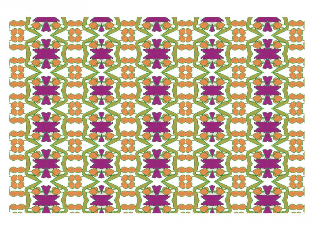 Vibrant Geometric Pattern by Breanna Megan Studio — canvas wall art