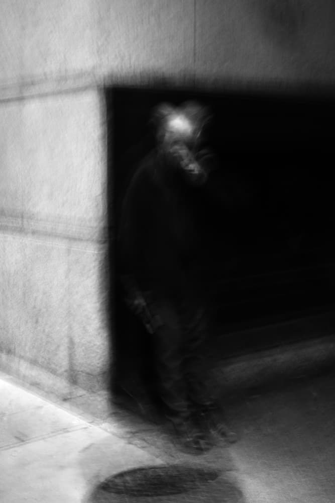 Mysterious Shadow Figure by Andrew Wixson — canvas wall art