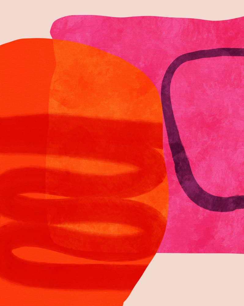 Painted Lines 4 Kopie by Ana Rut Bre — canvas wall art