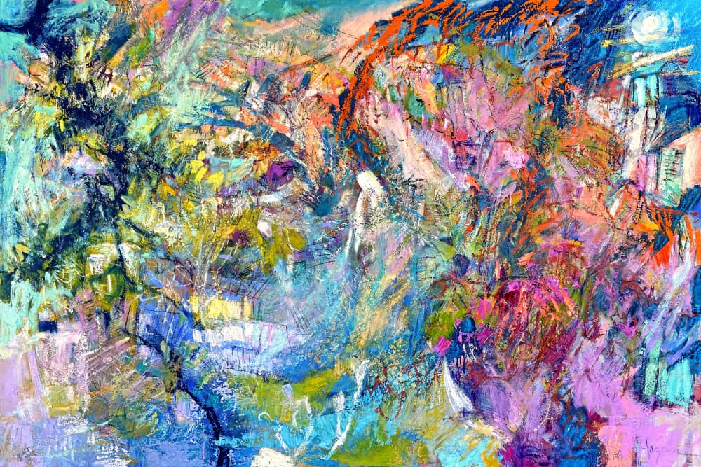Electric Vortex by Dorothy Fagan — canvas wall art