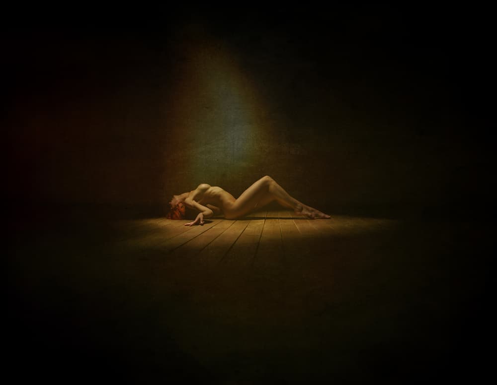 Figure in Soft Light by Yaroslav Vasiliev-Apostol — canvas wall art