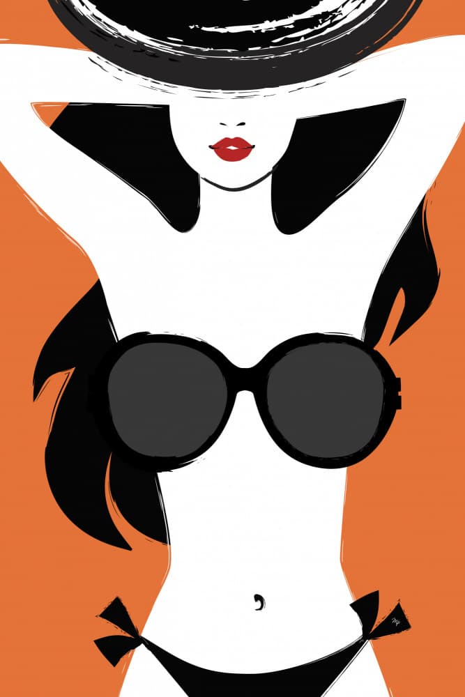 Summer Beach Style by Martina — canvas wall art