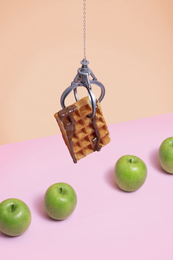 Sweet Waffle Reward by Julia Ramiro — canvas wall art