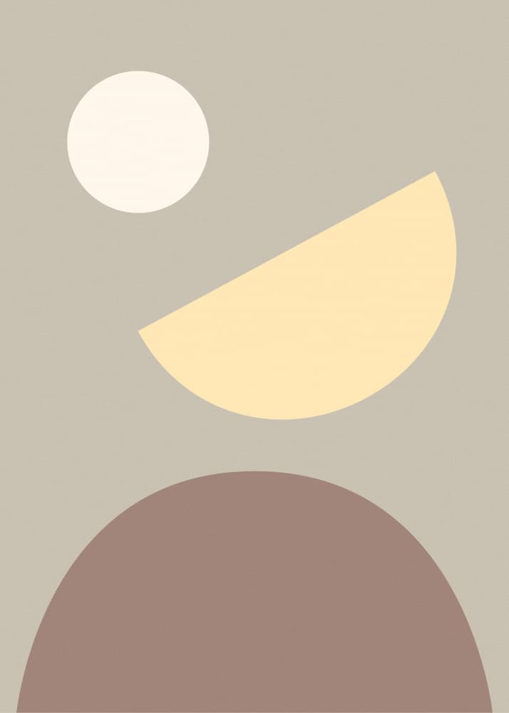 Abstract Desert Forms by Pictufy Studio — canvas wall art