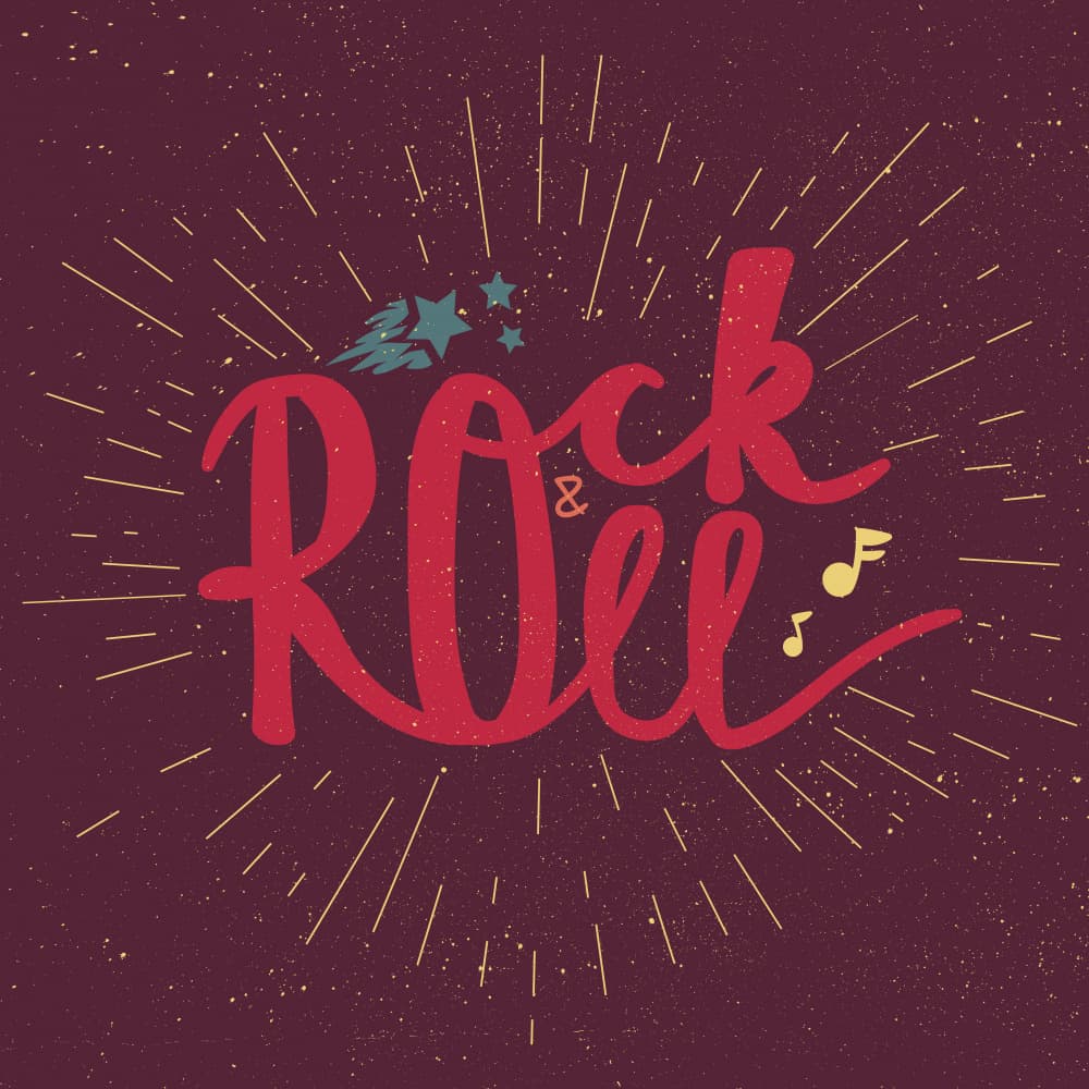 Rock And Roll Energy by Marika Barsrsind — canvas wall art