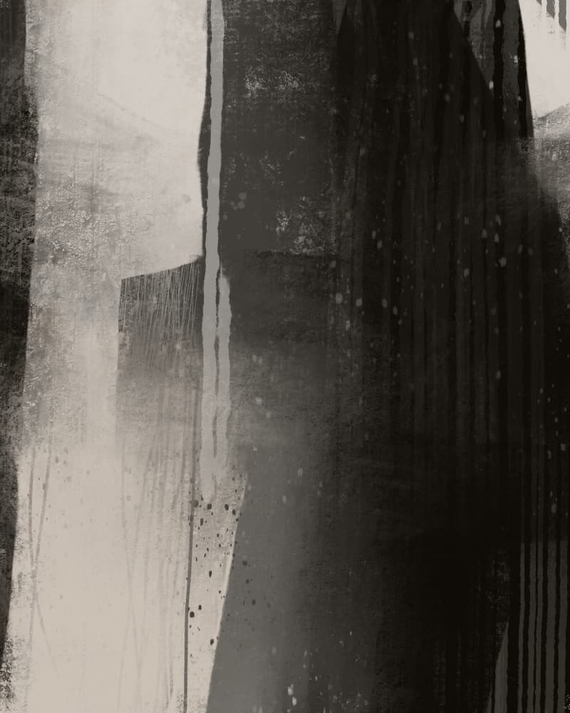 Dark Urban Abstraction by MANSI SAXENA — canvas wall art
