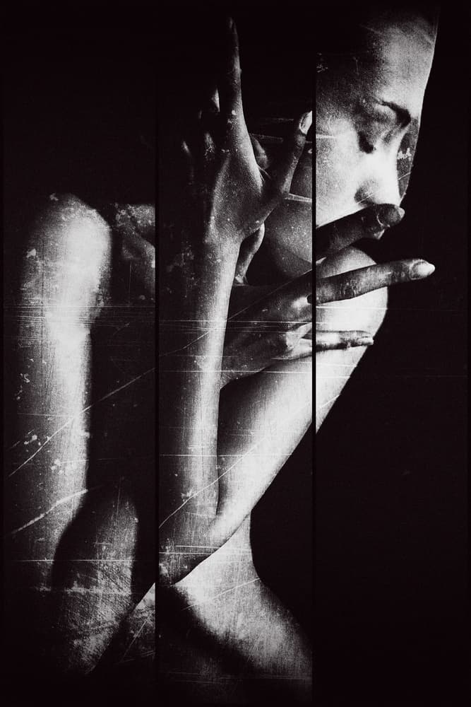Mysterious Female Form by Ruslan Bolgov — canvas wall art