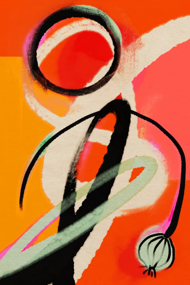 Vibrant Whirlwind by Treechild — canvas wall art
