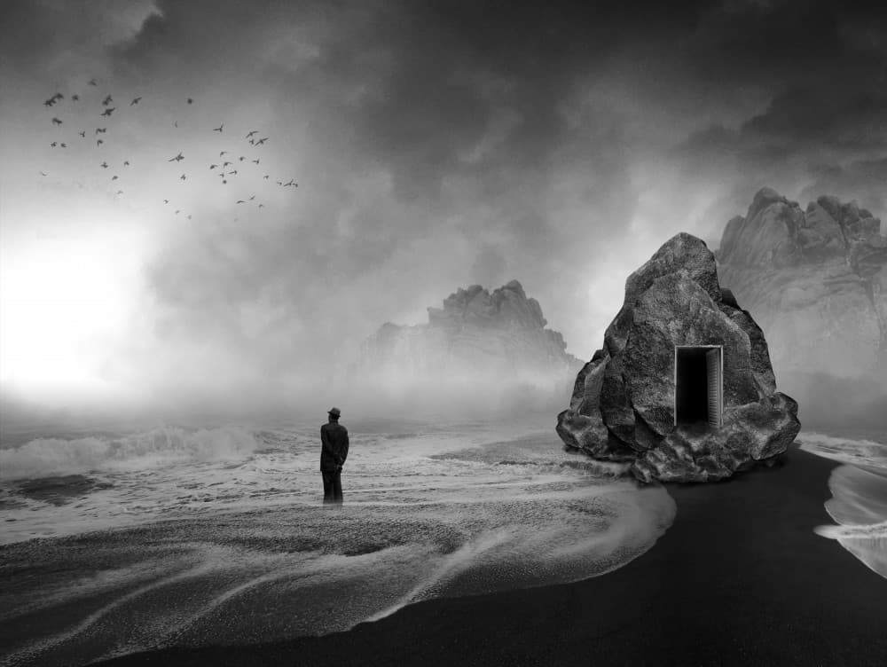 Mysterious Shore Gateway by Hari Sulistiawan — canvas wall art