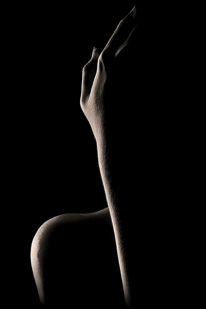 Graceful Body Silhouette by Heru Sungkono — canvas wall art