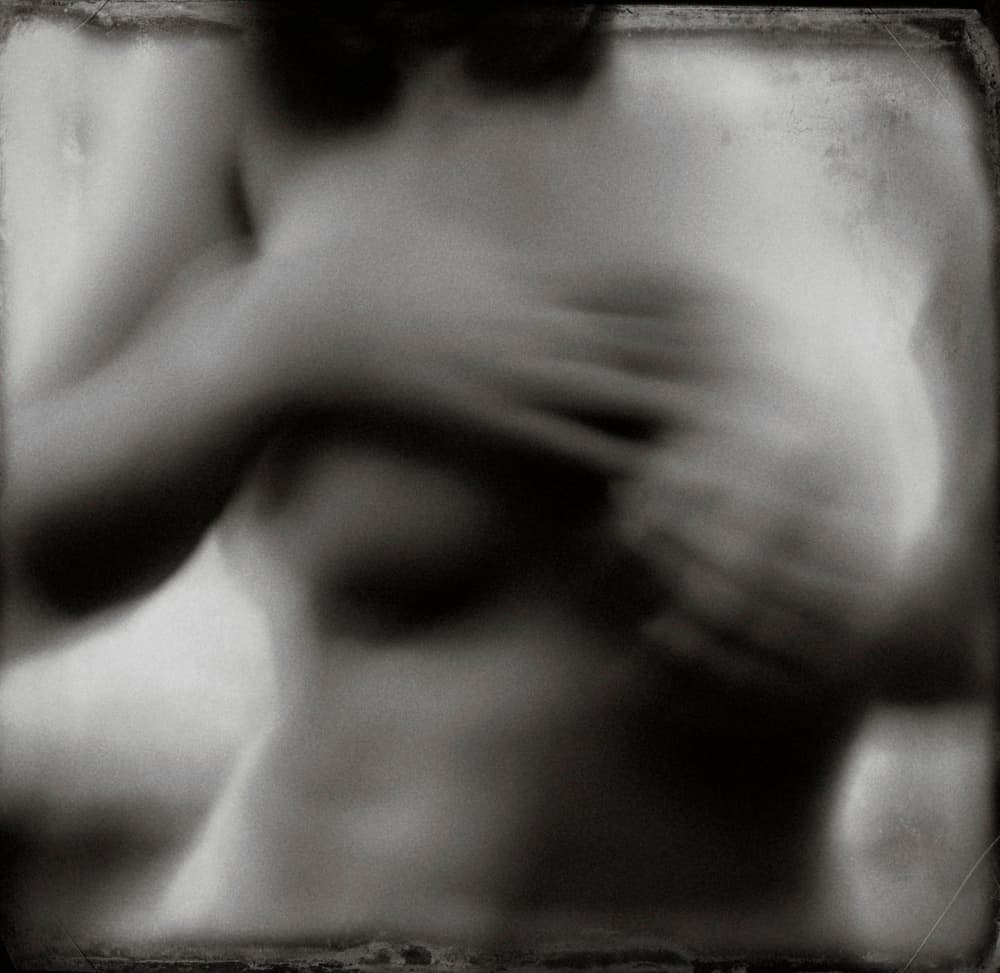 Blurred Female Form by Bogdan Bouşcă — canvas wall art
