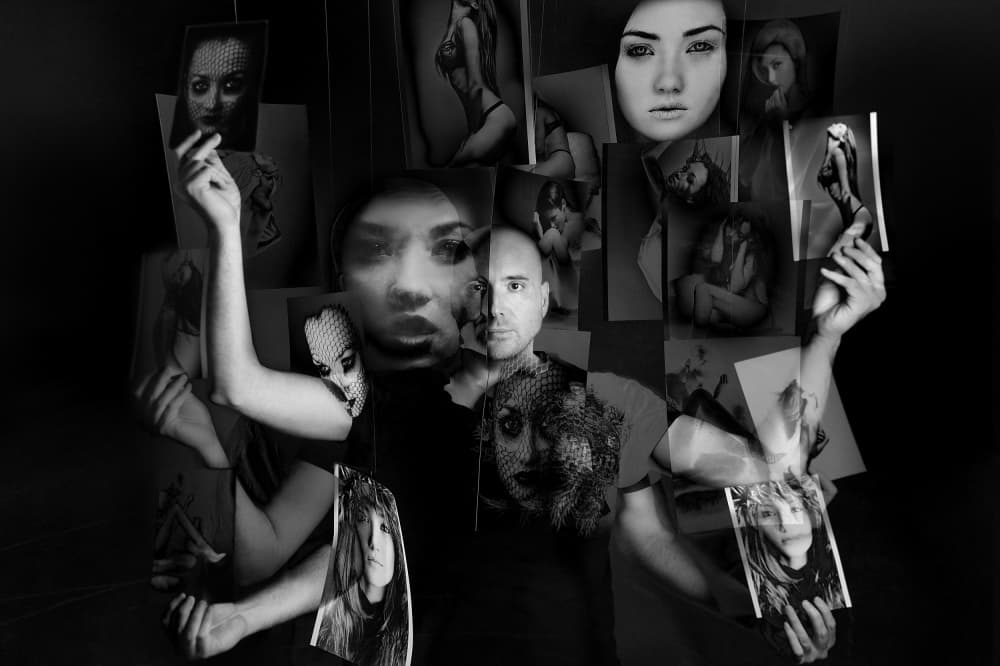 Fragmented Identity Portrait by Oren Hayman — canvas wall art