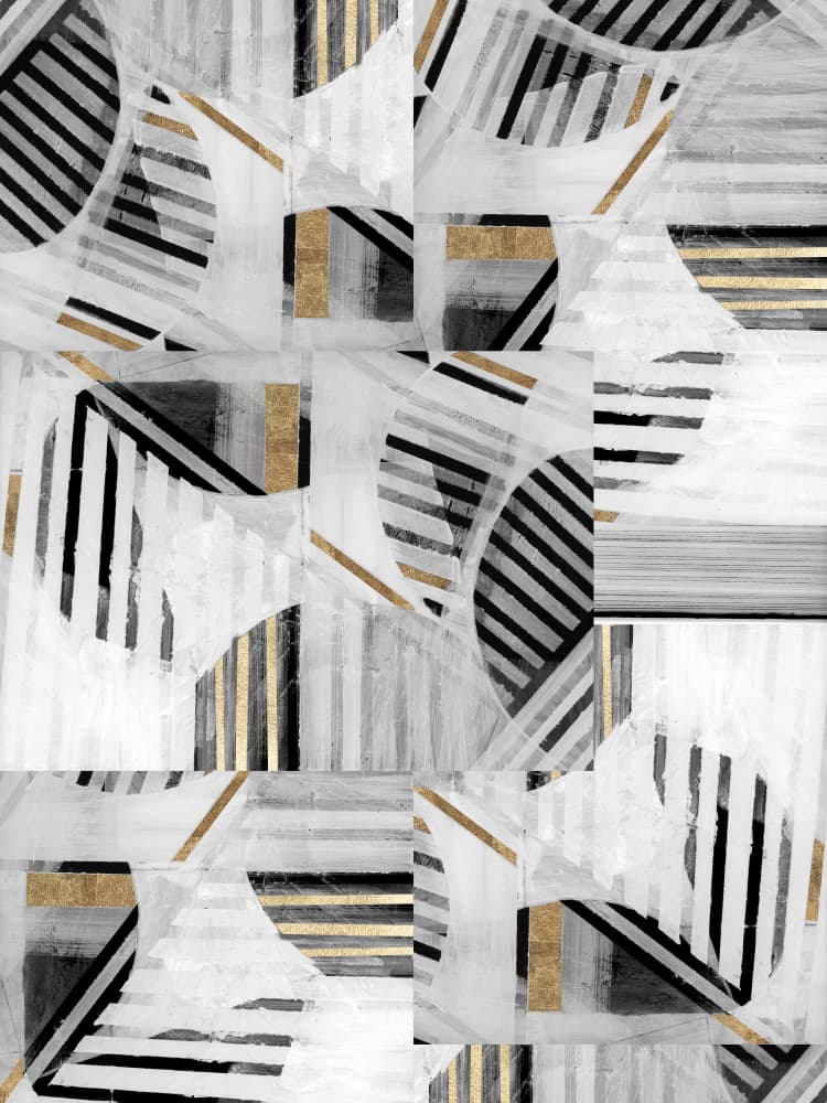 Modern Graphic Abstraction by cartissi — canvas wall art