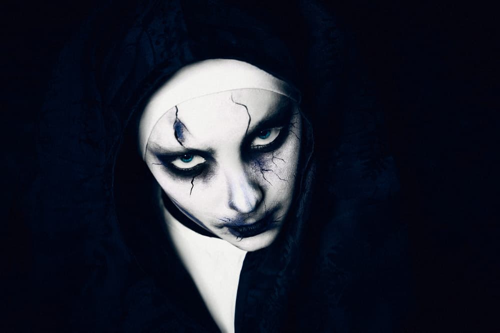 Sinister Dark Nun by Ruslan Bolgov — canvas wall art