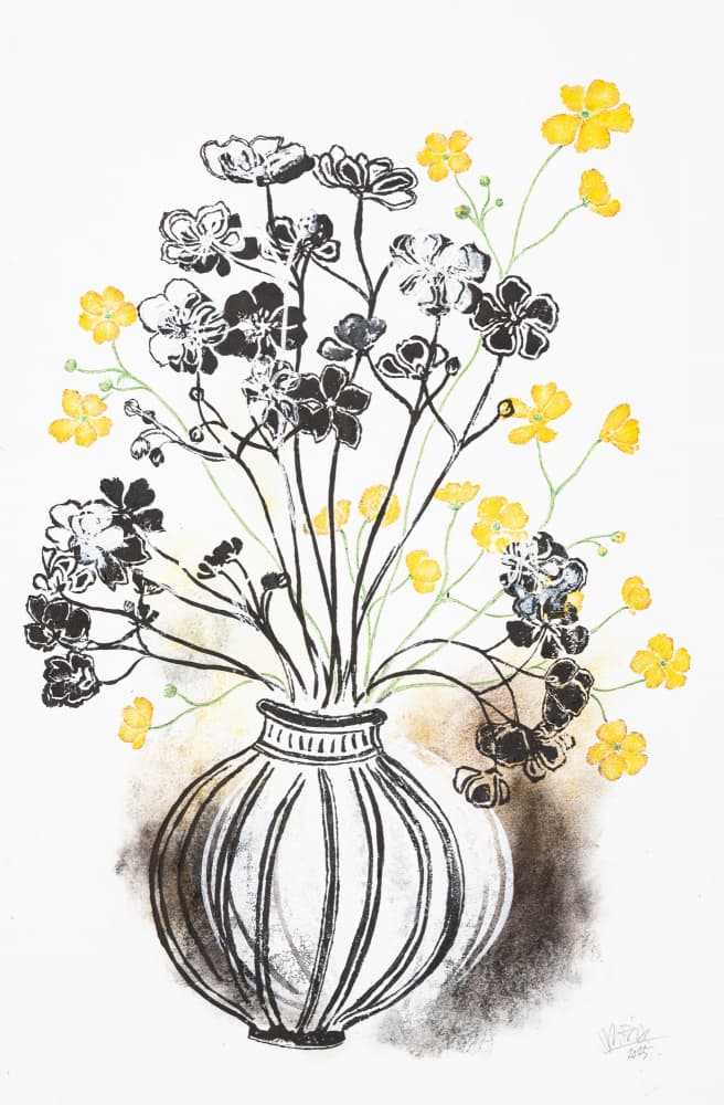 Botanical Ink Display