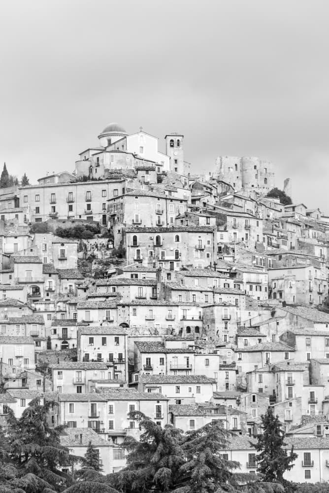 Ancient Italian Hill Town by Photolovers — canvas wall art