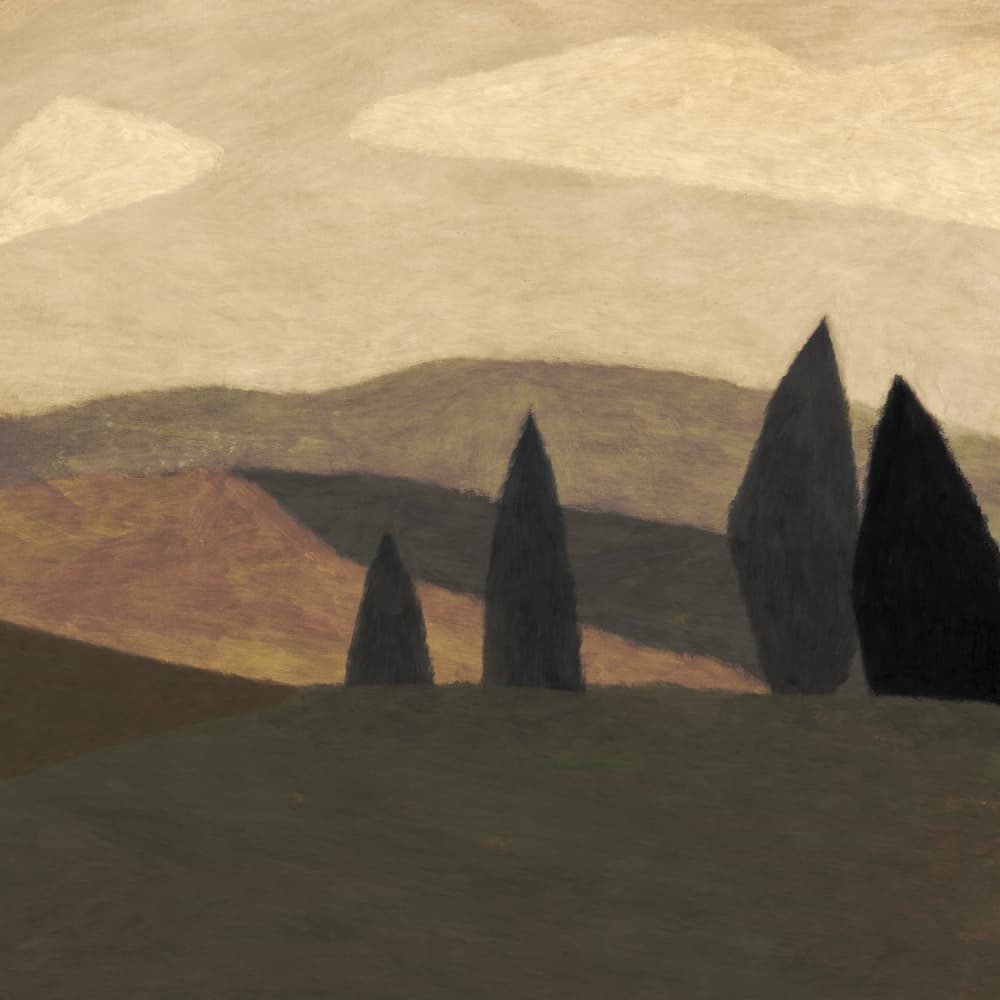 Paysage 2 by Dan Hobday — canvas wall art