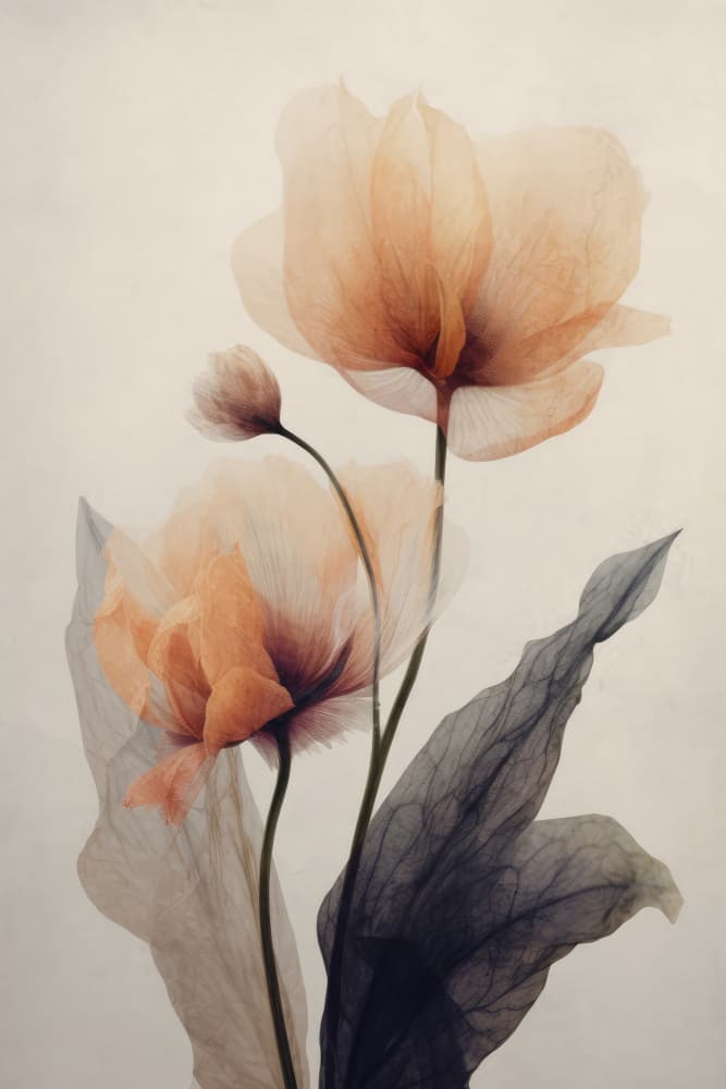 Ethereal Blooms by Treechild — canvas wall art