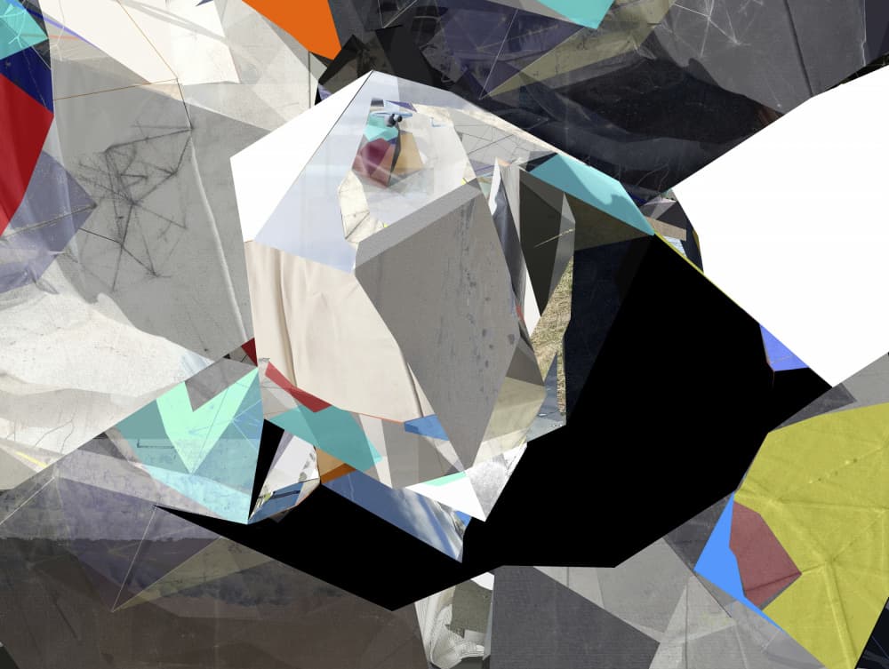 Abstract Geometric Fragments by Stefan Fransson — canvas wall art