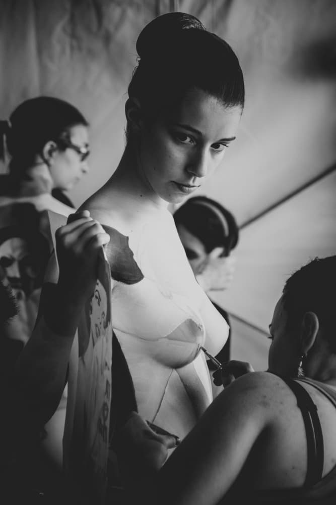 Creative Fashion Fitting by Traven Milovich — canvas wall art