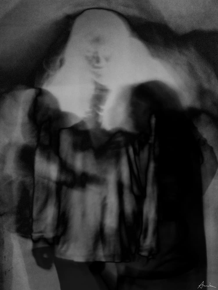 Ghostly Ethereal Figures by Annika John — canvas wall art