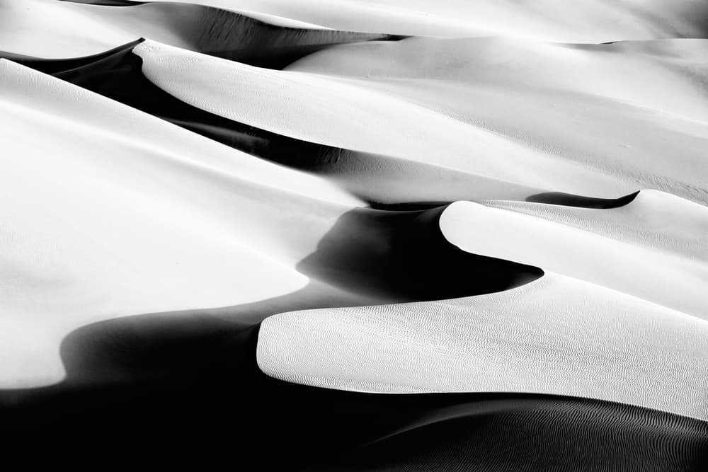 Flowing Desert Dunes by Mohammadreza Momeni — canvas wall art