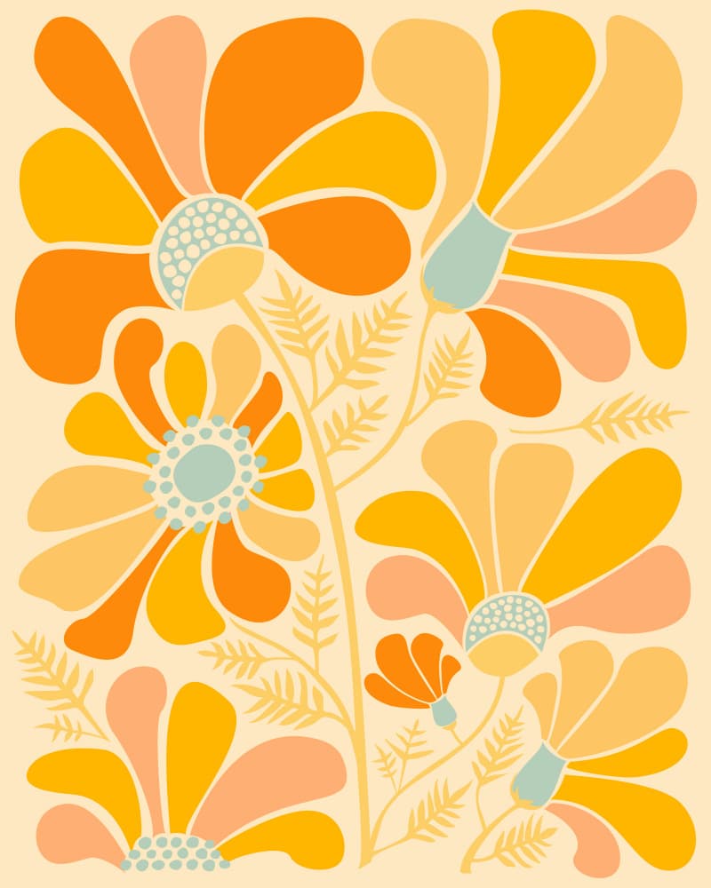 Sunflowers 1 by Kristian Gallagher — canvas wall art