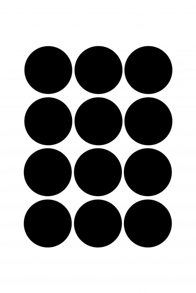 Minimalist Dot Grid by Oju Design — canvas wall art
