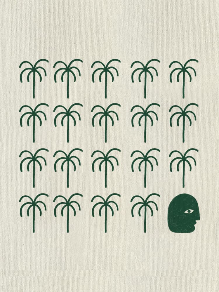 Roots by Shatha Al Dafai — canvas wall art