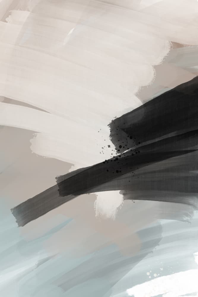 Modern Abstract Strokes by Nilesh Kulkarni — canvas wall art