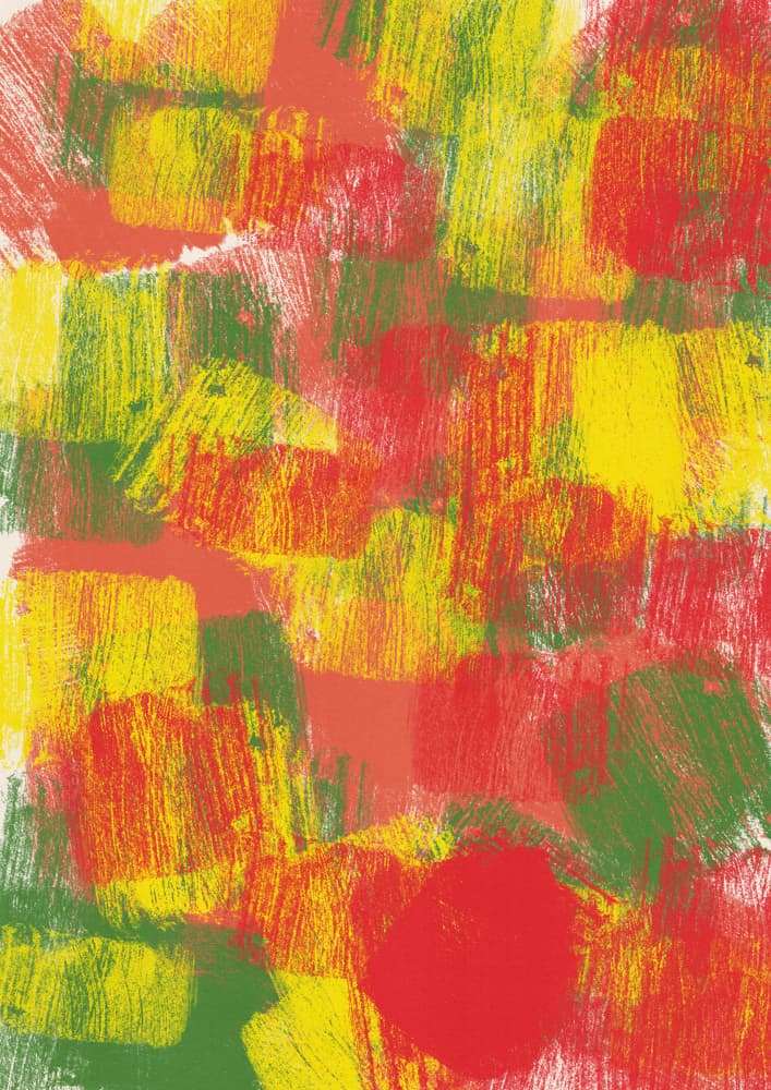 Vibrant Abstract Strokes by Nicholas — canvas wall art
