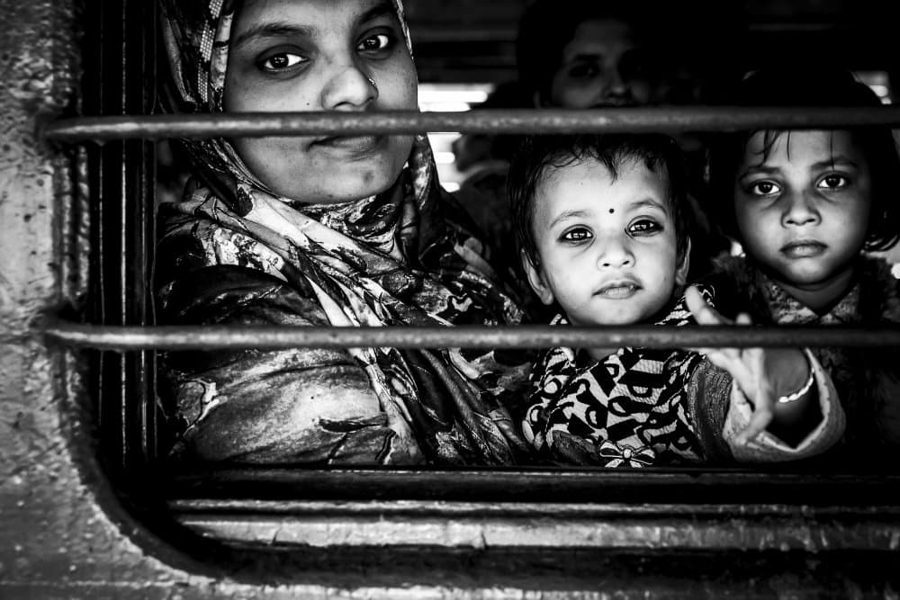 Pensive Train Window Gaze by Gloria Staffa — canvas wall art