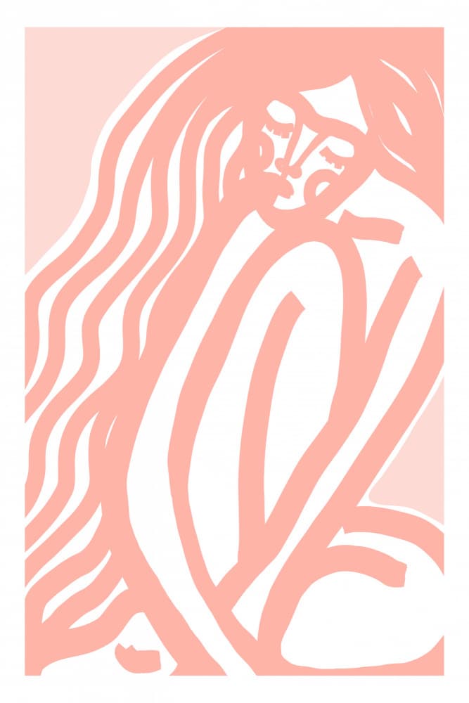 Curved Serenity by Treechild — canvas wall art