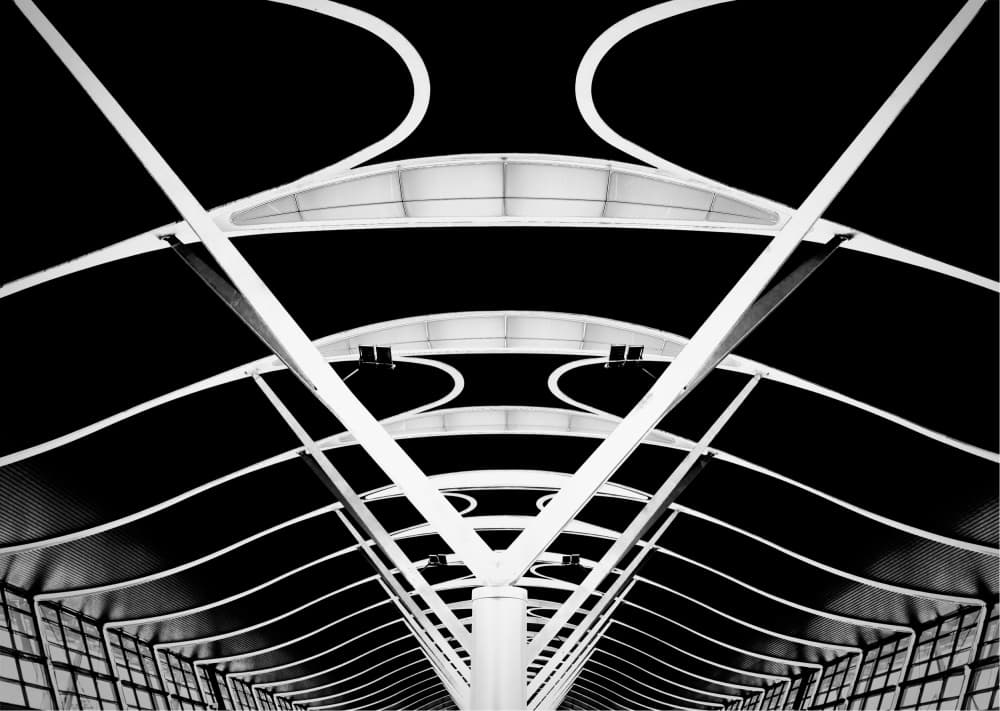 Abstract Modern Architecture by carlo borgatelli — canvas wall art