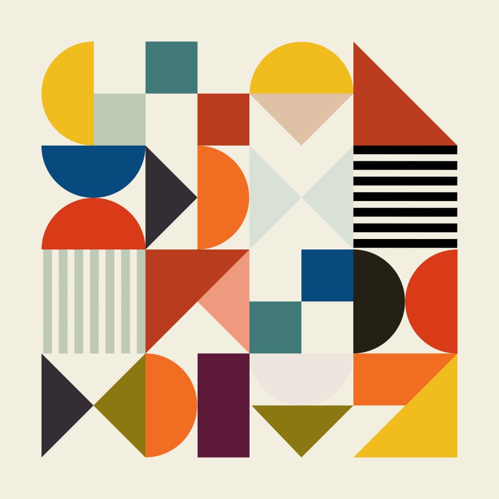 Shapes Minimal by Ana Rut Bre — canvas wall art