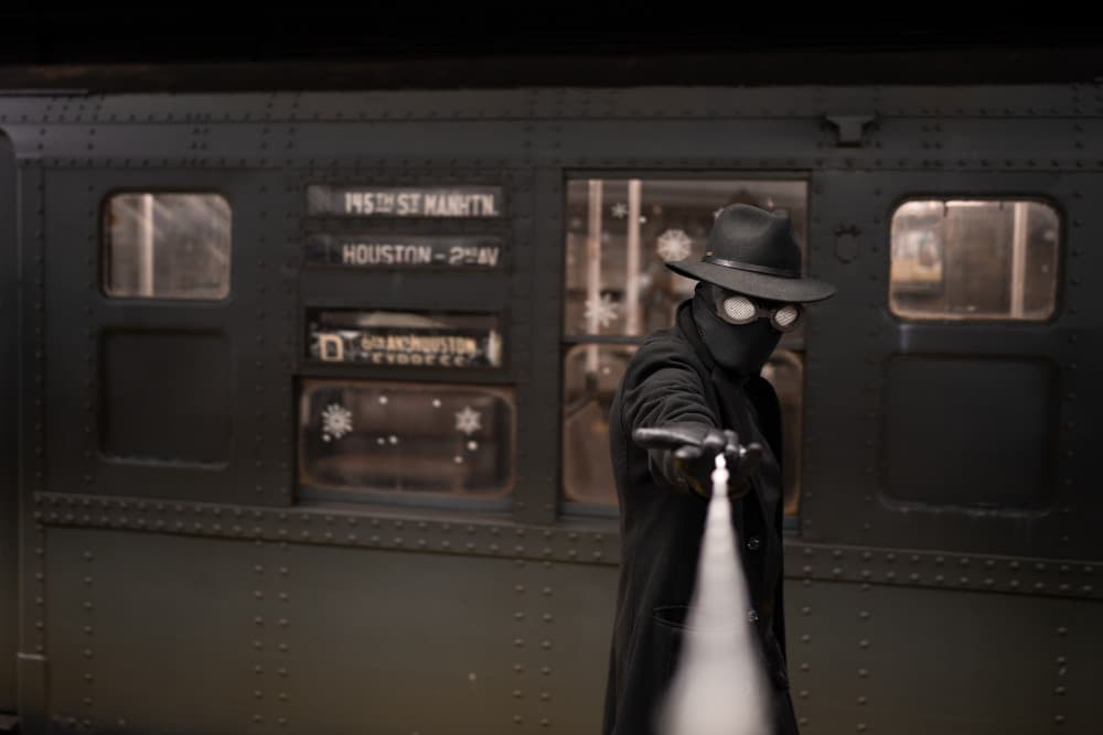 Urban Noir Character by John Fan — canvas wall art
