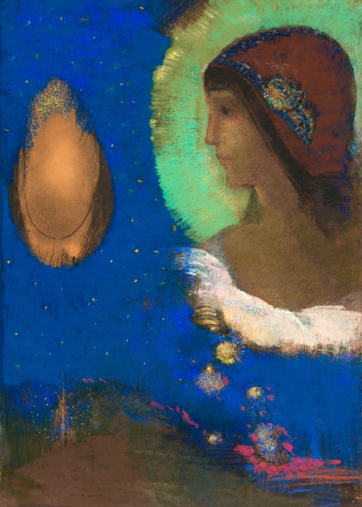 Sita by Odilon Redon — canvas wall art