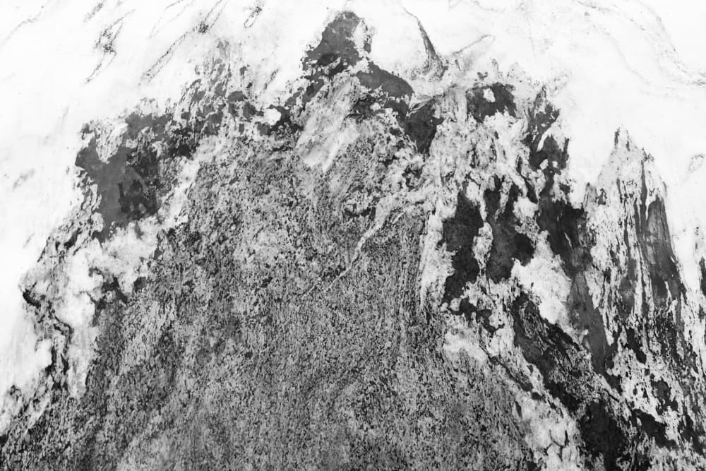 Stark Mountain Landscape by amini54 — canvas wall art