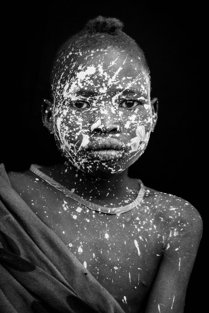 African Child Portrait by Max Vere-Hodge — canvas wall art