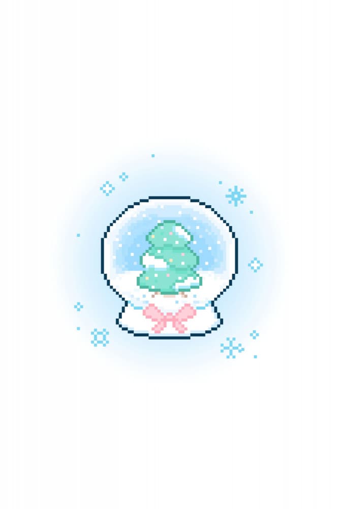 Magical Winter Snow Globe by Xuan Thai — canvas wall art