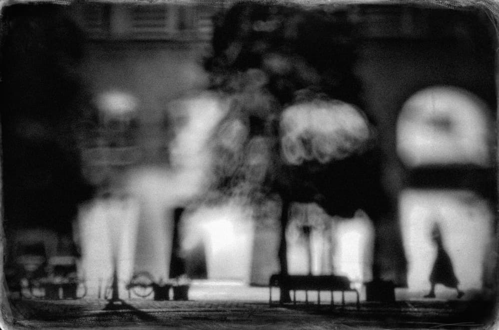Ethereal Paris Street Scene by Teruhiko Tsuchida — canvas wall art