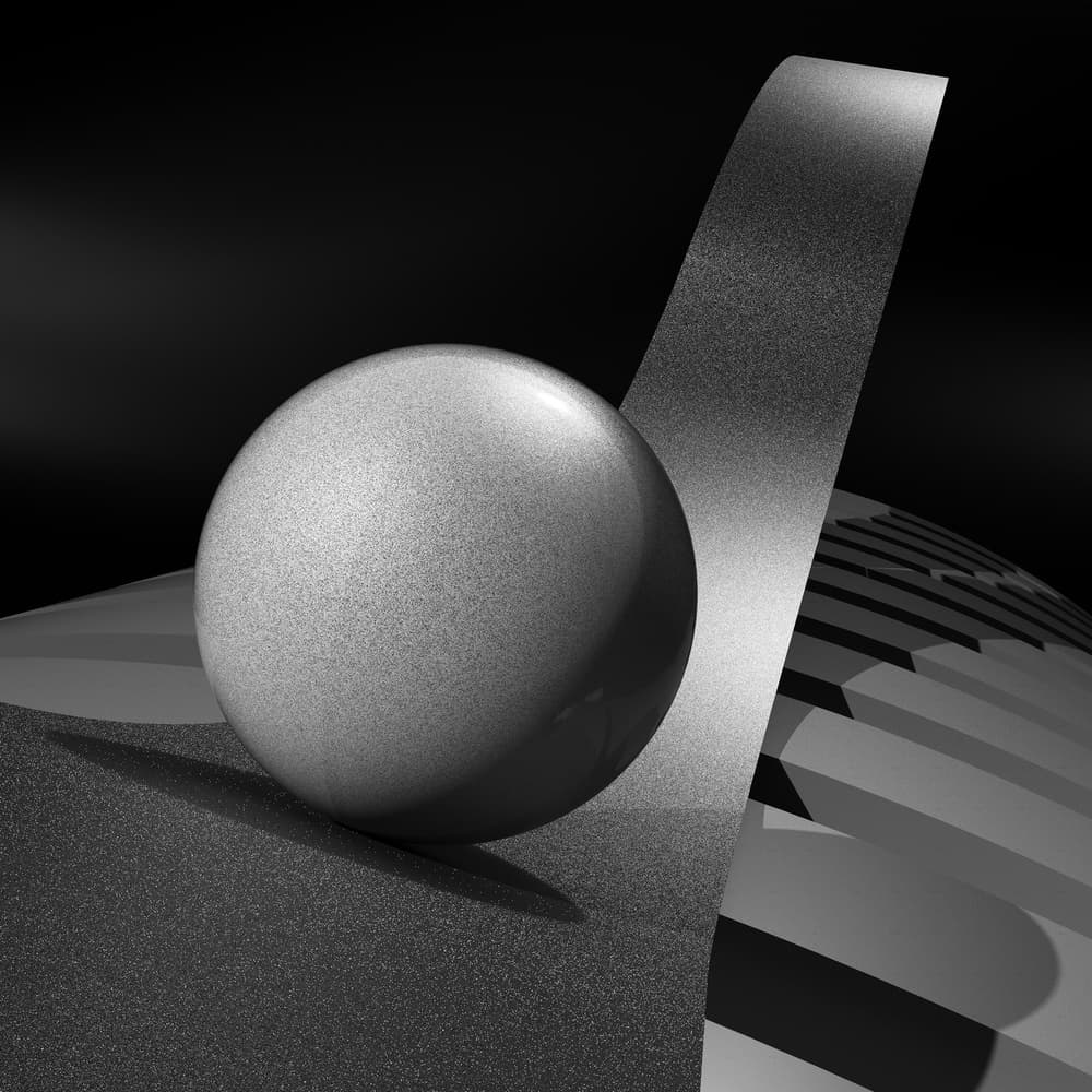 Textured Sphere Curves by Antonyus Bunjamin (Abe) — canvas wall art