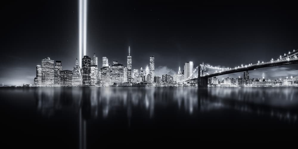 New York City Tribute by Javier de la Torre — canvas wall art