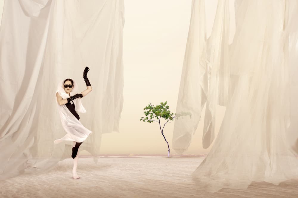 Ethereal Dance Performance by Christine von Diepenbroek — canvas wall art